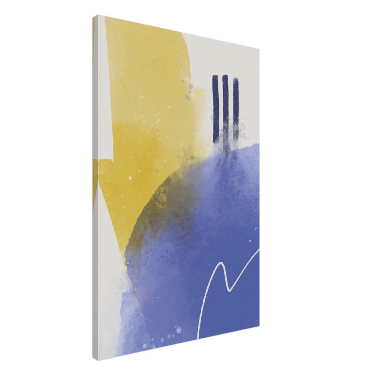 Da Vinci Abstract Art Wall art print - Canvas - 60x90 cm / 24x36″ -