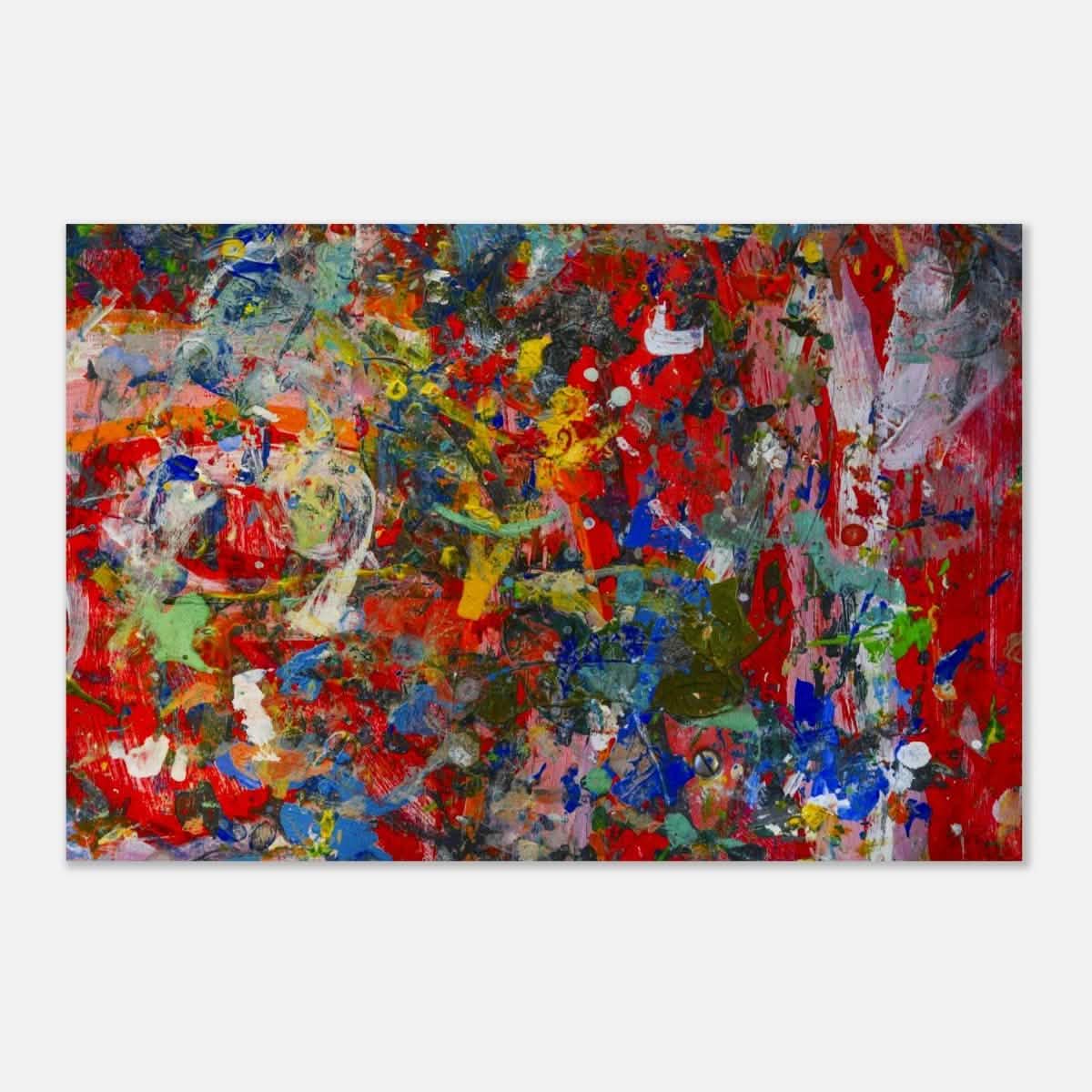 Da Vinci Abstract Art Wall art print - Aluminum Print - 40x60 cm / 16x24″ -