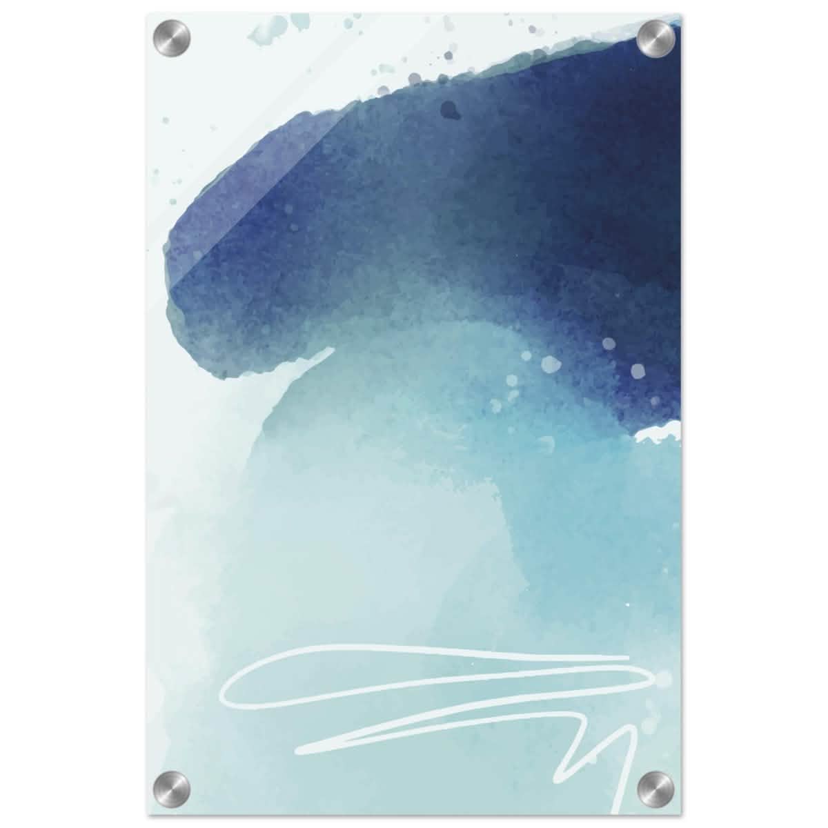 Da Vinci Abstract Art Wall art print - Acrylic Print - 30x45 cm / 12x18″ -