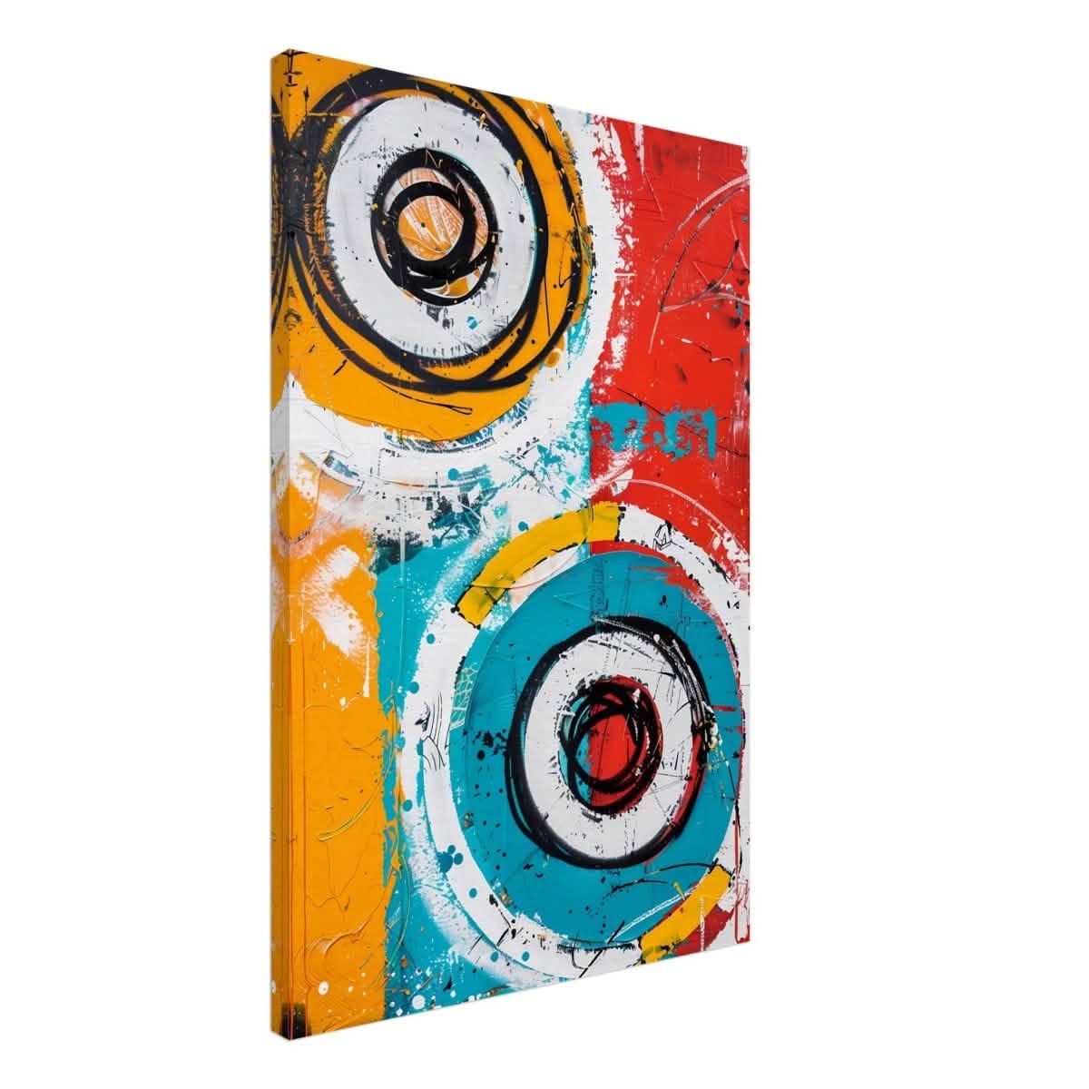 Da Vinci Abstract Art Wall art print - Canvas - 50x75 cm / 20x30″ -