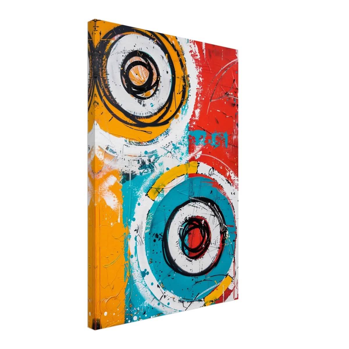 Da Vinci Abstract Art Wall art print - Canvas - 40x60 cm / 16x24″ -