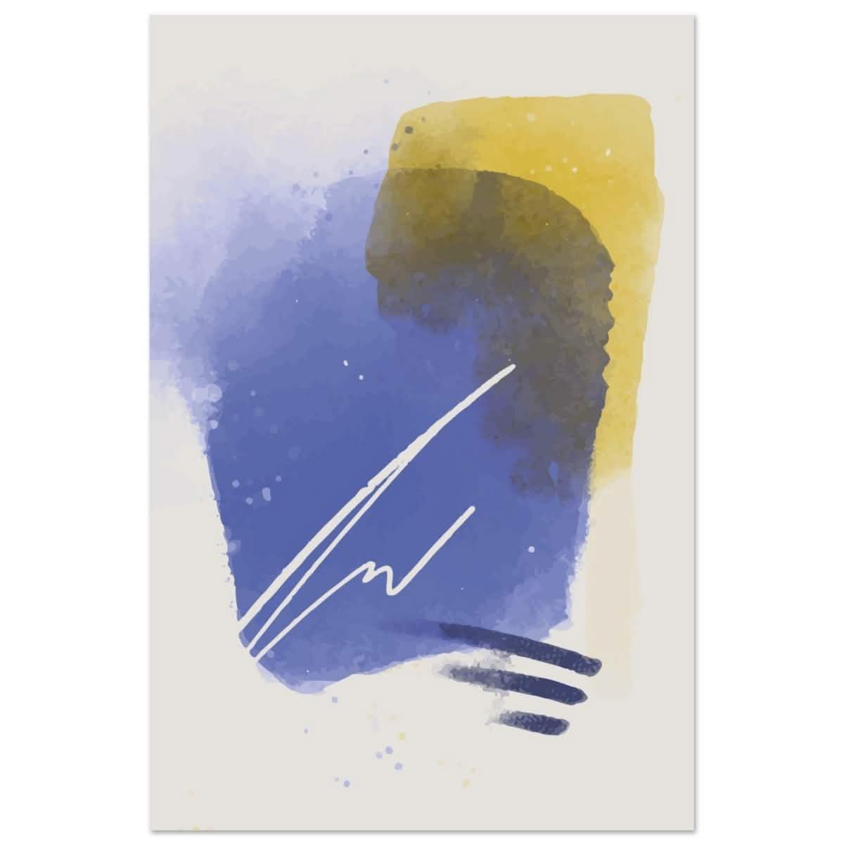 Da Vinci Abstract Art Wall art print - Aluminum Print - 30x45 cm / 12x18″ -