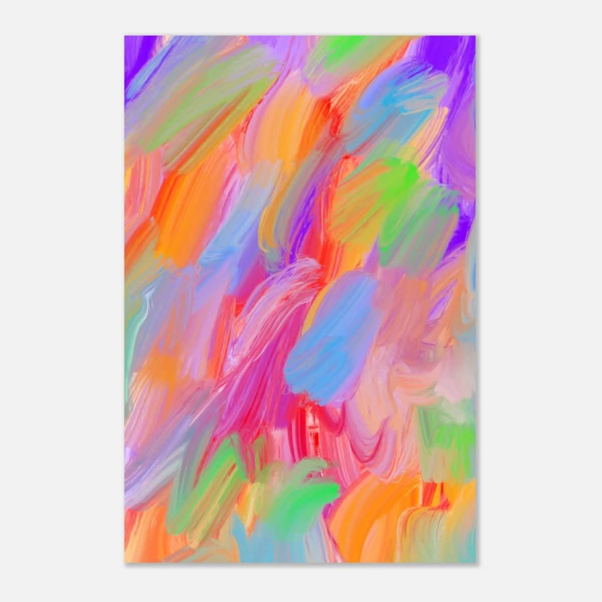 Da Vinci Abstract Art Wall art print - Aluminum Print - 30x45 cm / 12x18″ -