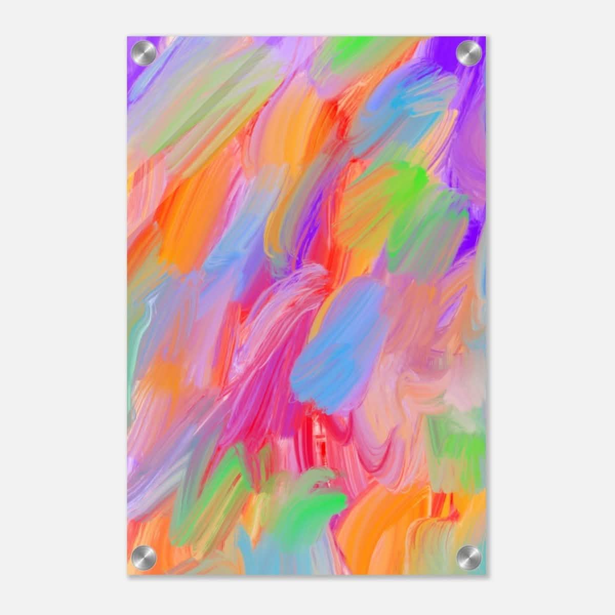 Da Vinci Abstract Art Wall art print - Acrylic Print - 30x45 cm / 12x18″ -