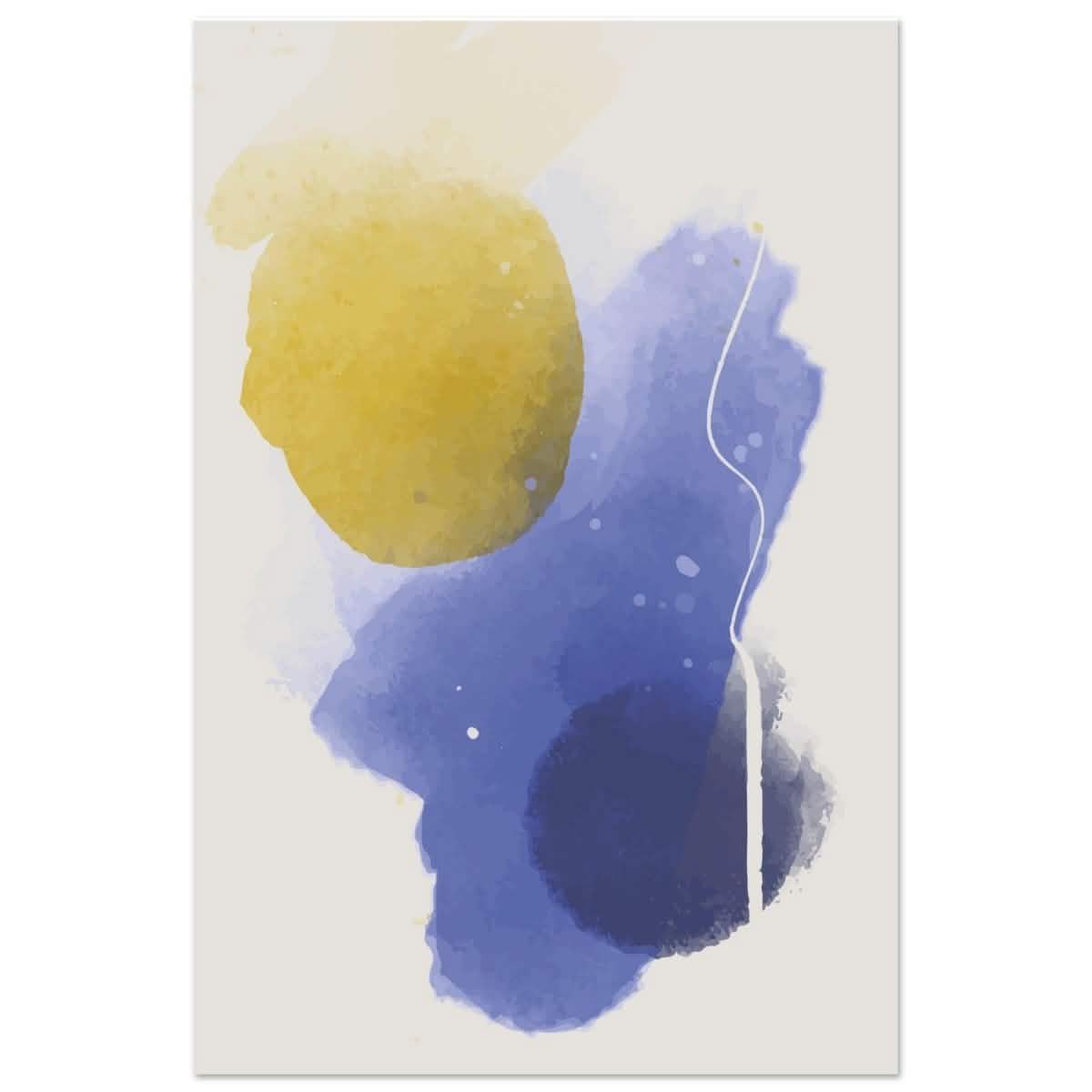 Da Vinci Abstract Art Wall art print - Aluminum Print - 30x45 cm / 12x18″ -