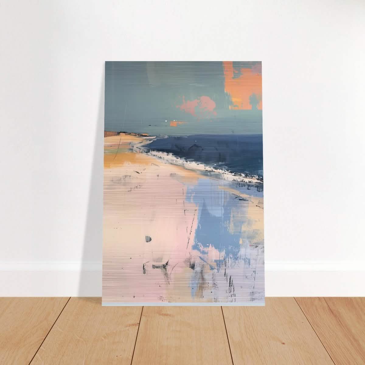 Da Vinci Abstract Art Wall art print - Brushed Aluminum Print - 50x75 cm / 20x30″ -