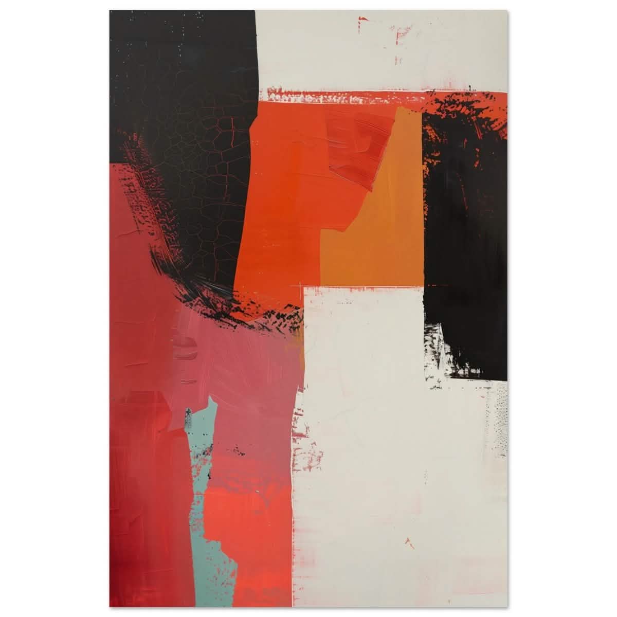 Da Vinci Abstract Art Wall art print - Aluminum Print - 60x90 cm / 24x36″ -