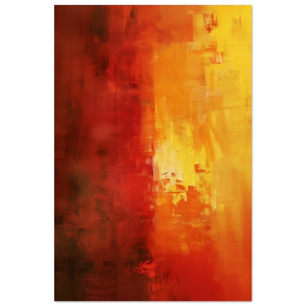 Da Vinci Abstract Art Wall art print - Wood Prints - 50x75 cm / 20x30″ -