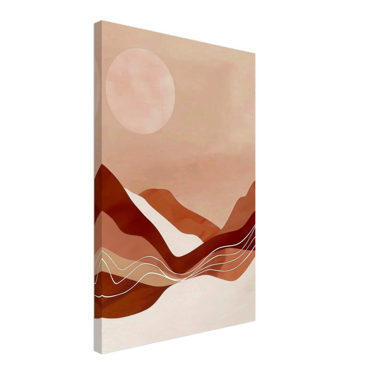 Da Vinci Abstract Art Wall art print - Canvas - 40x60 cm / 16x24″ -