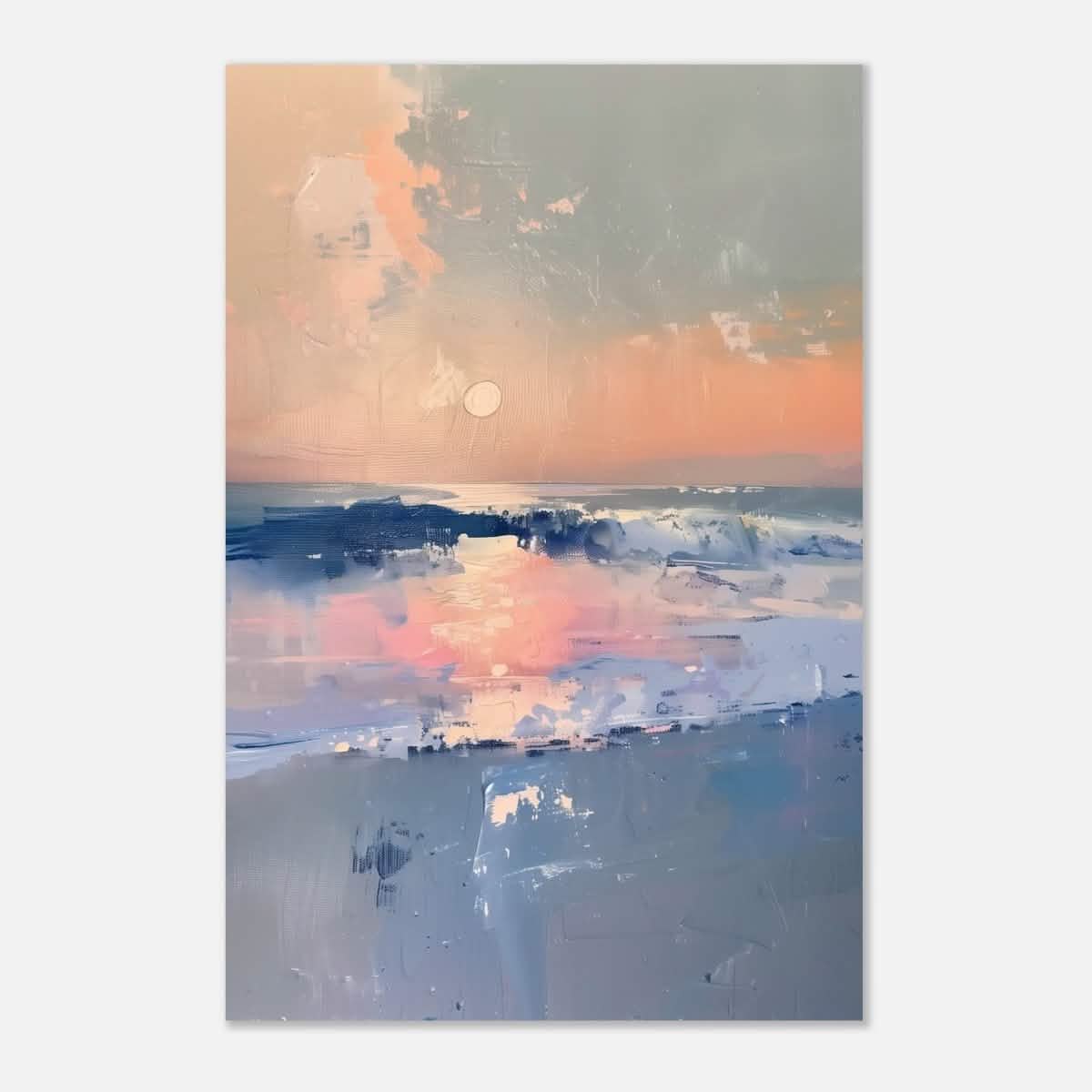 Da Vinci Abstract Art Wall art print - Aluminum Print - 40x60 cm / 16x24″ -