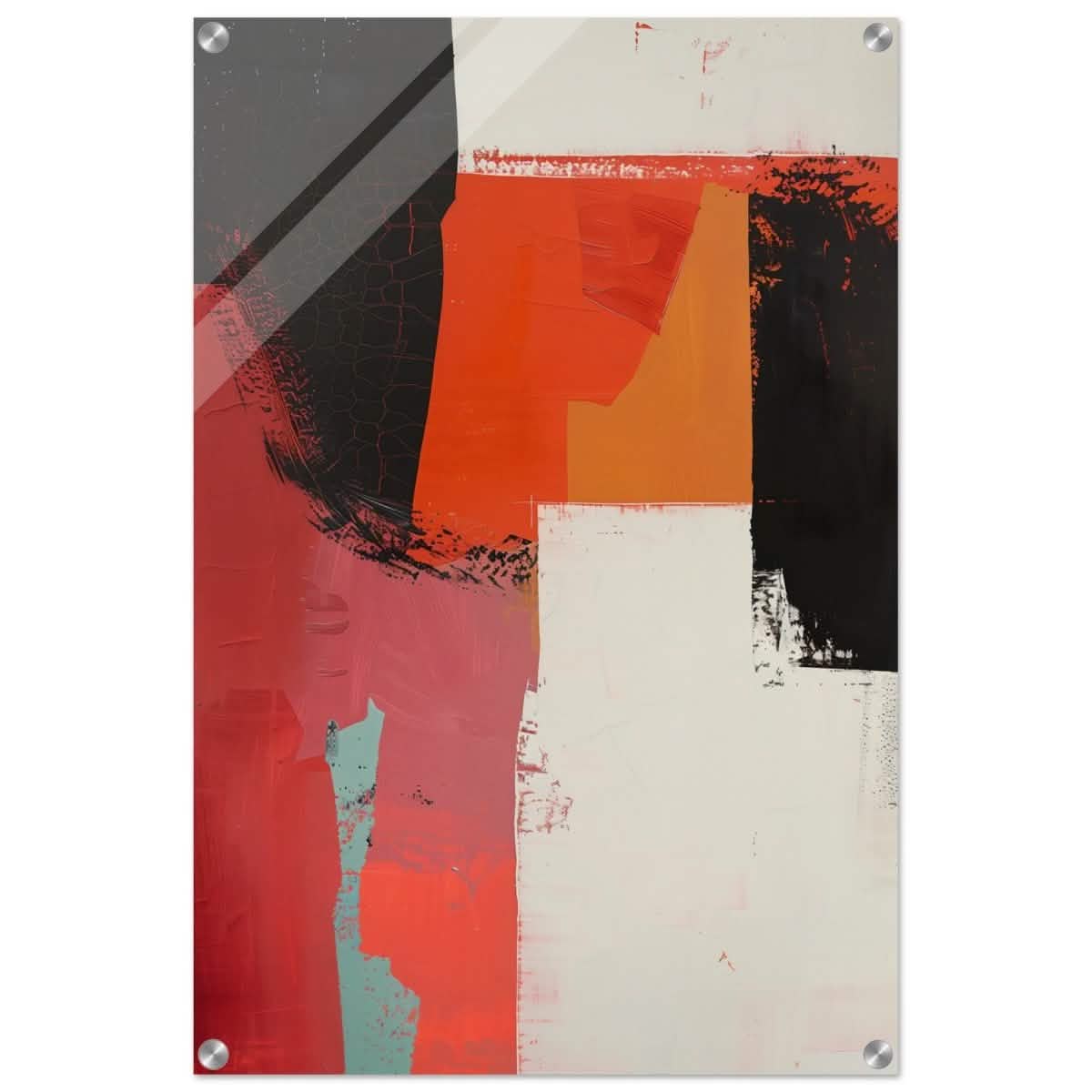 Da Vinci Abstract Art Wall art print - Acrylic Print - 50x75 cm / 20x30″ -