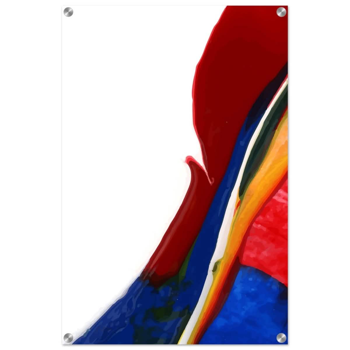 Da Vinci Abstract Art Wall art print - Acrylic Print - 50x75 cm / 20x30″ -