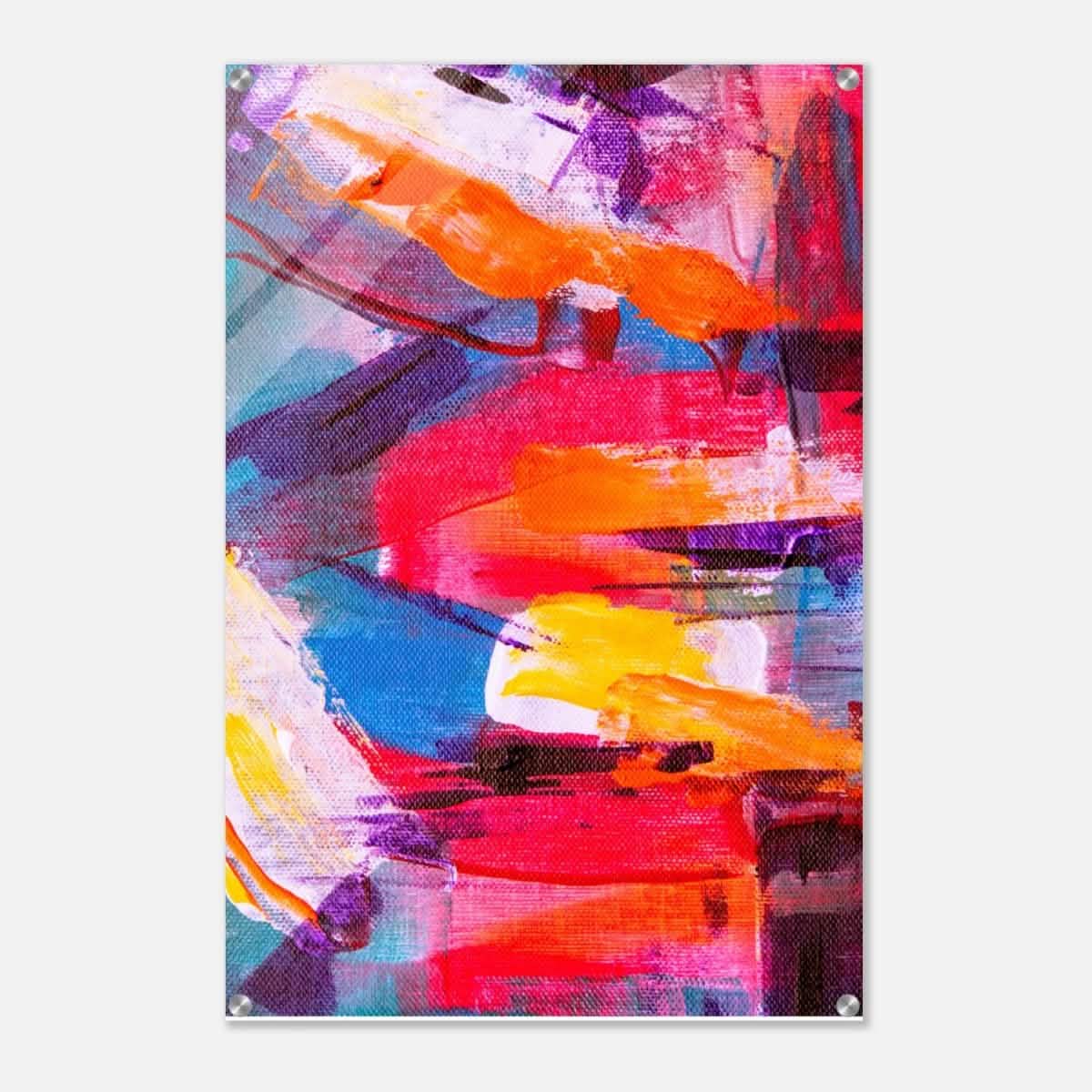 Da Vinci Abstract Art Wall art print - Acrylic Print - 60x90 cm / 24x36″ -