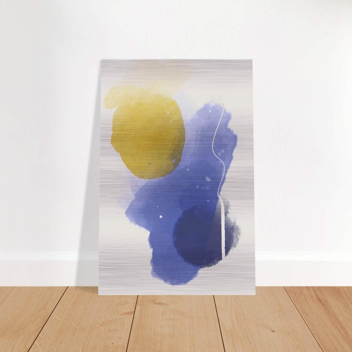 Da Vinci Abstract Art Wall art print - Brushed Aluminum Print - 40x60 cm / 16x24″ -