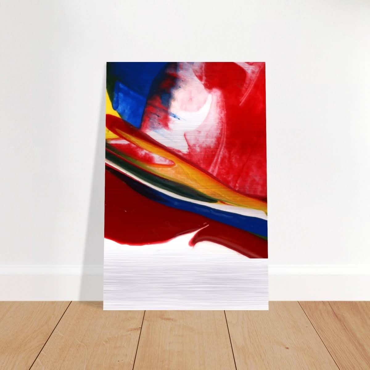 Da Vinci Abstract Art Wall art print - Brushed Aluminum Print - 50x75 cm / 20x30″ -