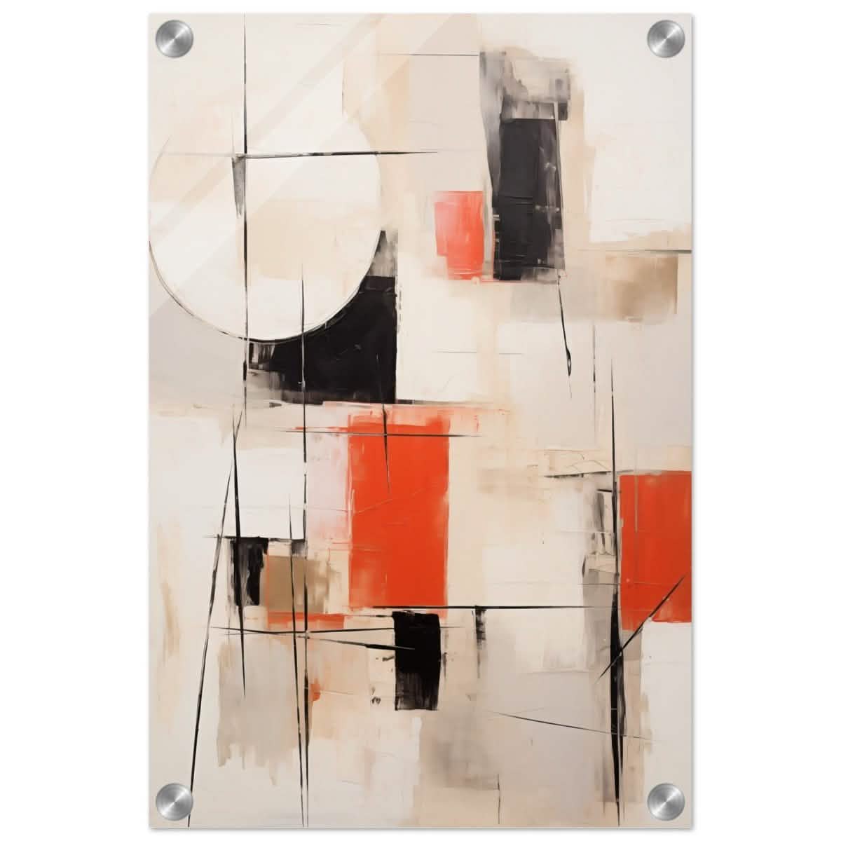 Da Vinci Abstract Art Wall art print - Acrylic Print - 30x45 cm / 12x18″ -