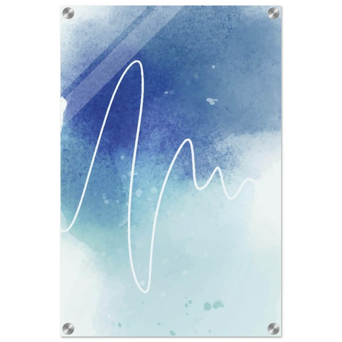 Da Vinci Abstract Art Wall art print - Acrylic Print - 40x60 cm / 16x24″ -