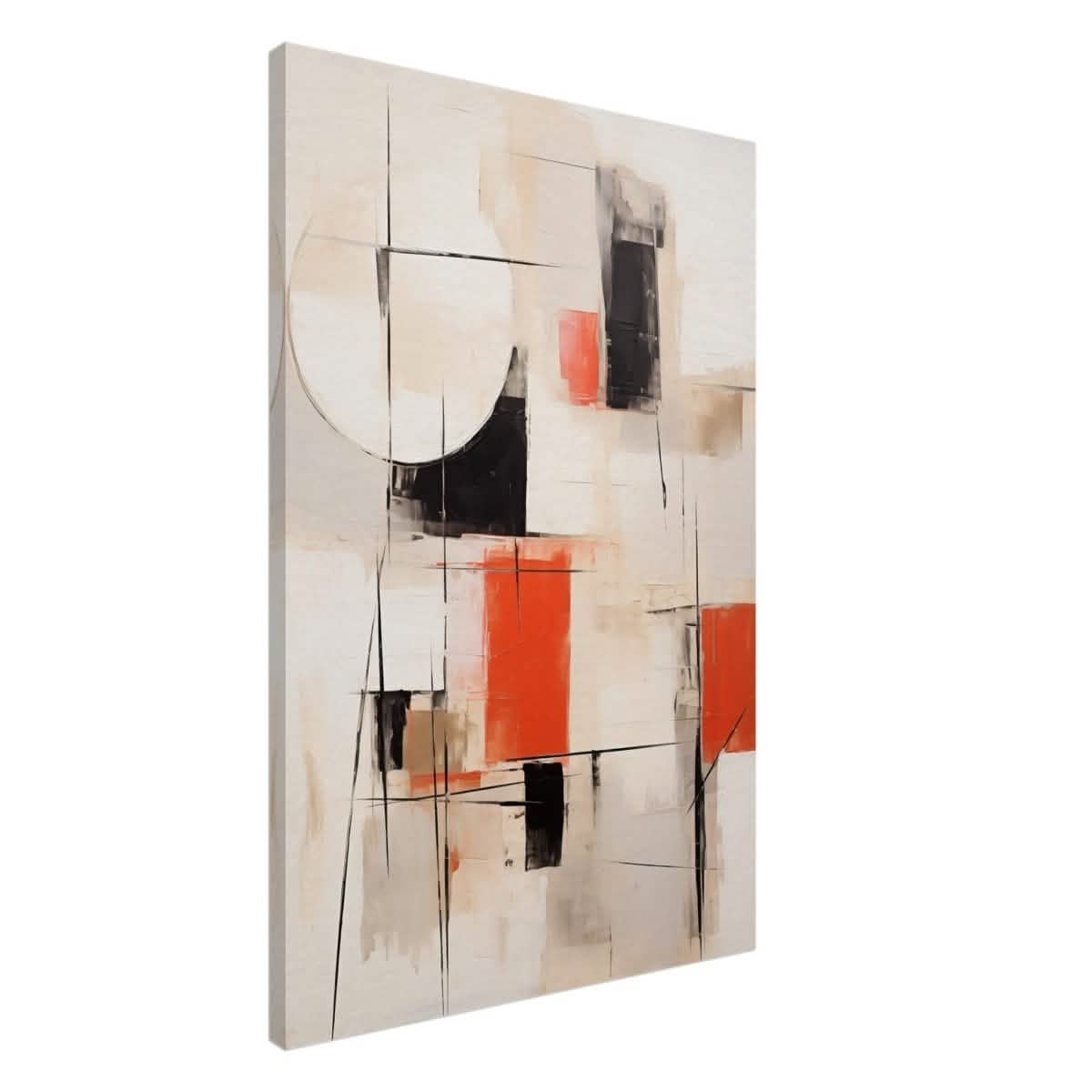 Da Vinci Abstract Art Wall art print - Canvas - 60x90 cm / 24x36″ -