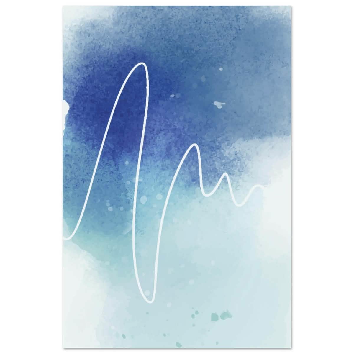 Da Vinci Abstract Art Wall art print - Aluminum Print - 40x60 cm / 16x24″ -