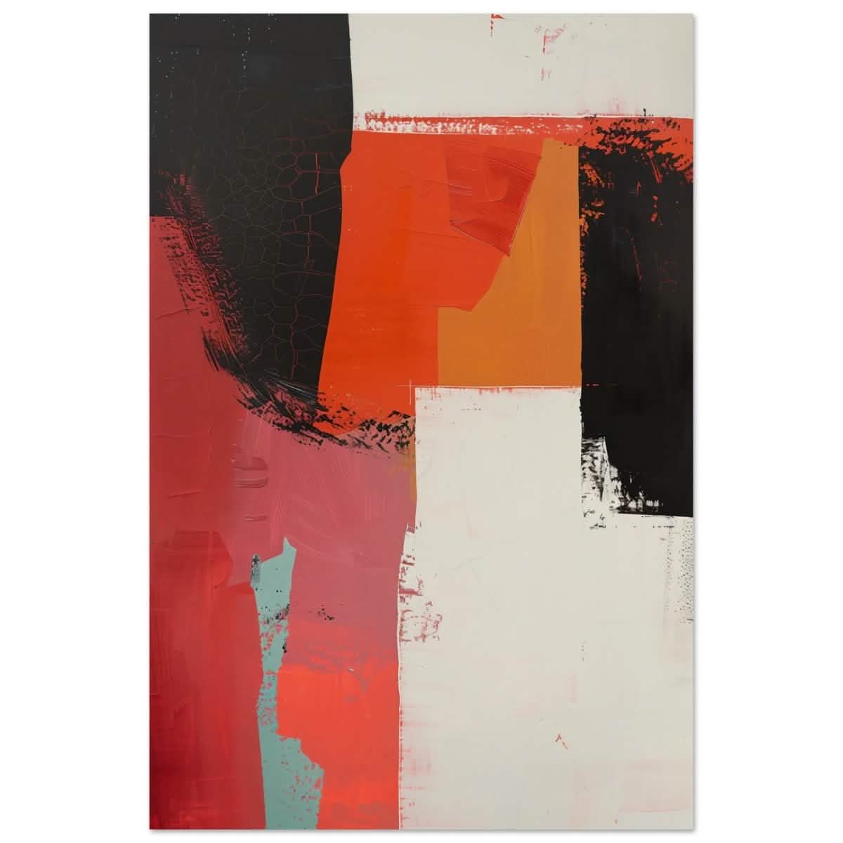 Da Vinci Abstract Art Wall art print - Aluminum Print - 40x60 cm / 16x24″ -