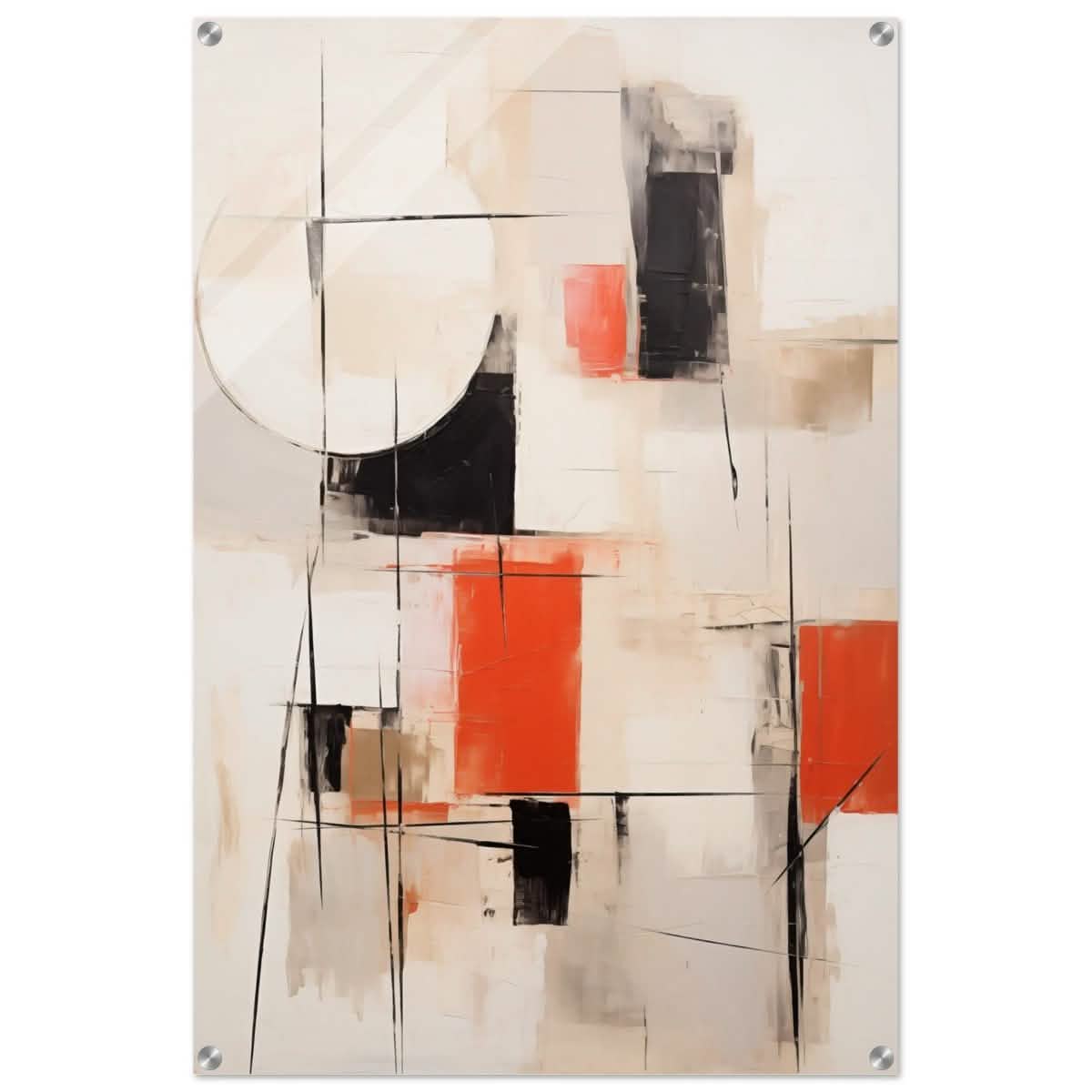 Da Vinci Abstract Art Wall art print - Acrylic Print - 60x90 cm / 24x36″ -