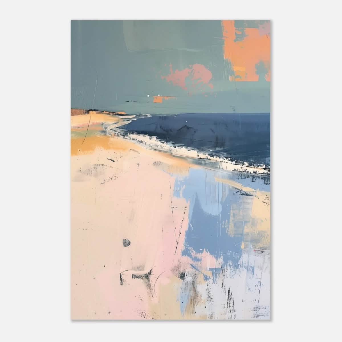 Da Vinci Abstract Art Wall art print - Aluminum Print - 40x60 cm / 16x24″ -