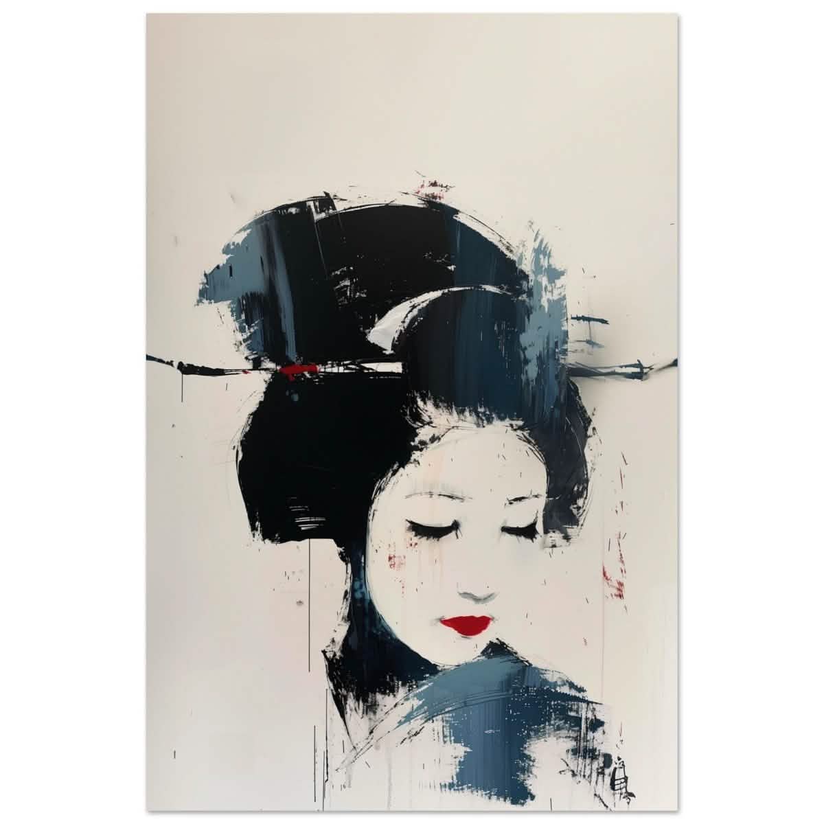 Da Vinci Abstract Art wall art print - Aluminum Print - 40x60 cm / 16x24″ -