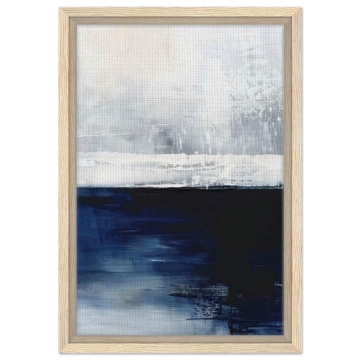 Da Vinci Abstract Art Wall art print - Framed Canvas - 30x45 cm / 12x18″ - Wood frame