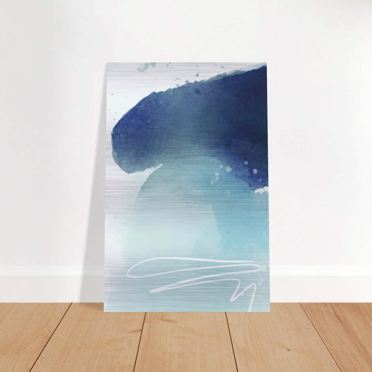 Da Vinci Abstract Art Wall art print - Brushed Aluminum Print - 40x60 cm / 16x24″ -