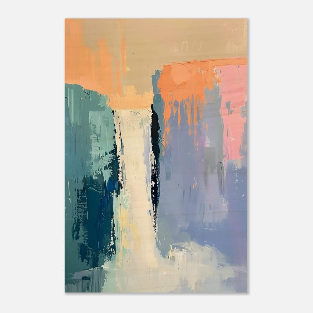 Da Vinci Abstract Art Wall art print - Wood Prints - 40x60 cm / 16x24″ -