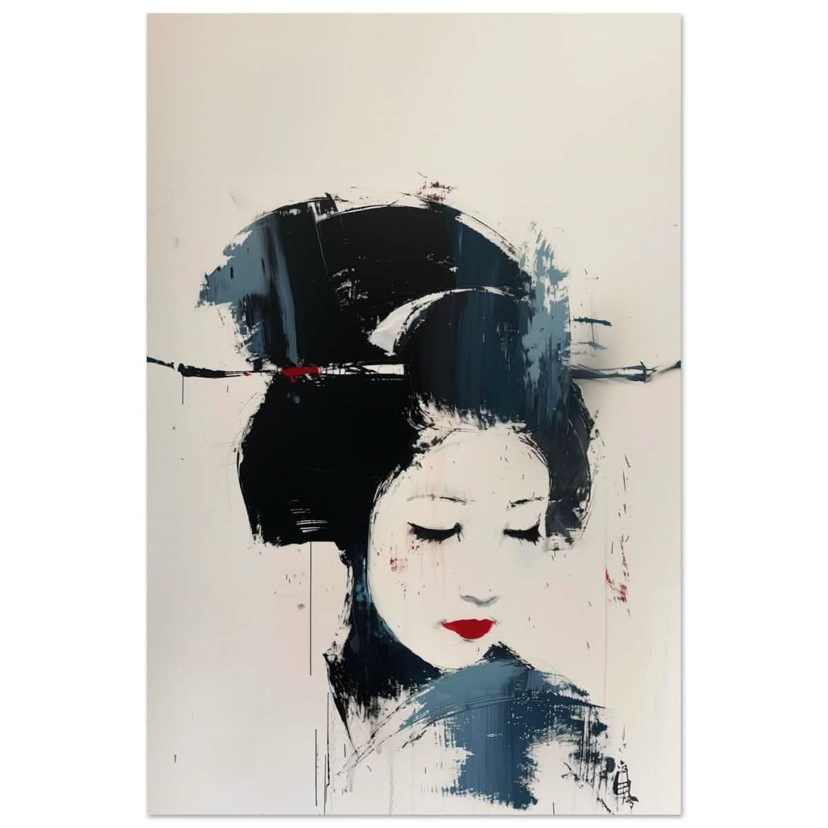 Da Vinci Abstract Art wall art print - Aluminum Print - 50x75 cm / 20x30″ -