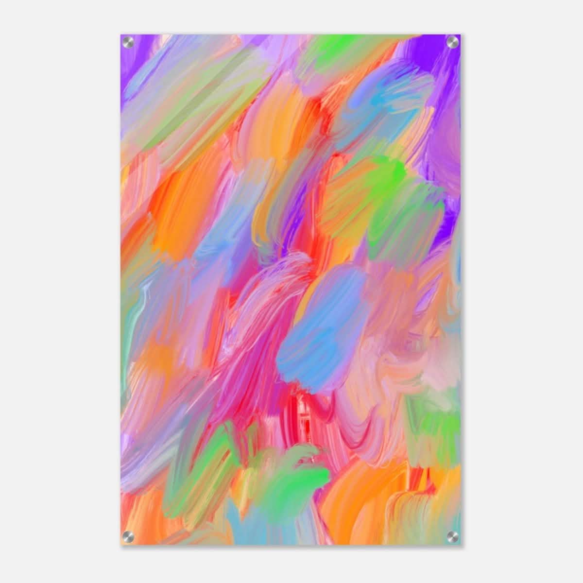 Da Vinci Abstract Art Wall art print - Acrylic Print - 60x90 cm / 24x36″ -