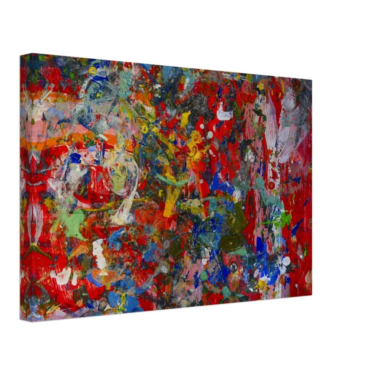 Da Vinci Abstract Art Wall art print - Canvas - 30x45 cm / 12x18″ -