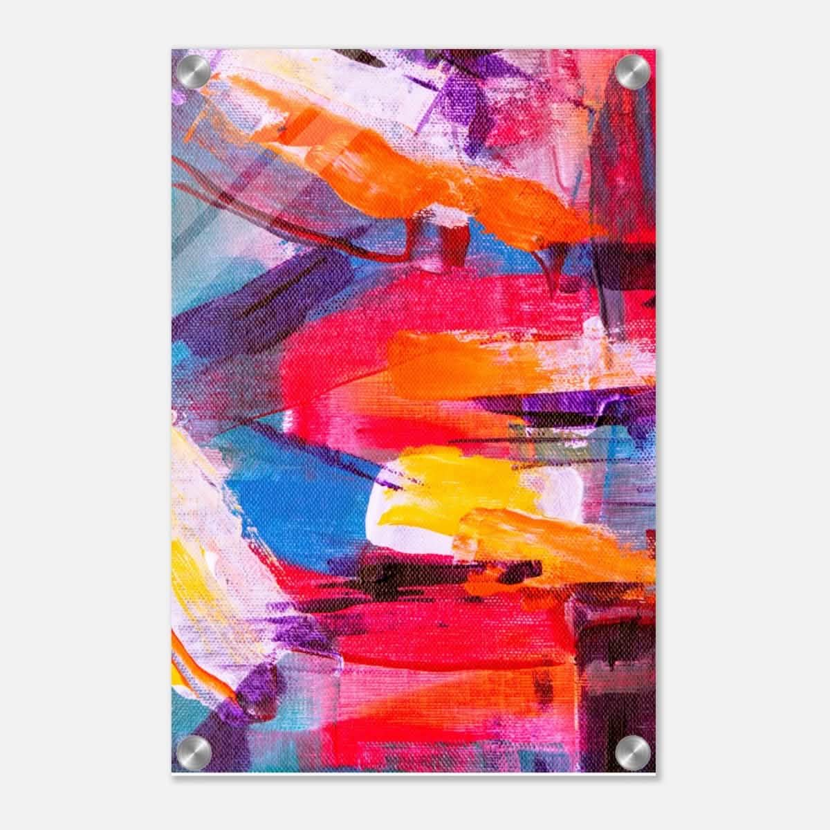 Da Vinci Abstract Art Wall art print - Acrylic Print - 30x45 cm / 12x18″ -