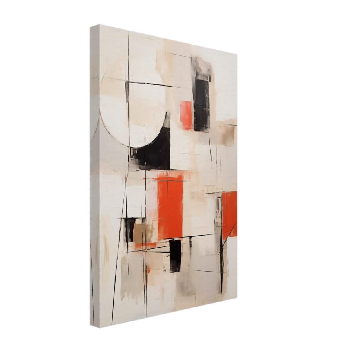 Da Vinci Abstract Art Wall art print - Canvas - 30x45 cm / 12x18″ -