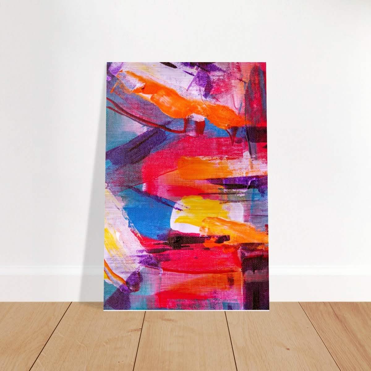 Da Vinci Abstract Art Wall art print - Brushed Aluminum Print - 30x45 cm / 12x18″ -