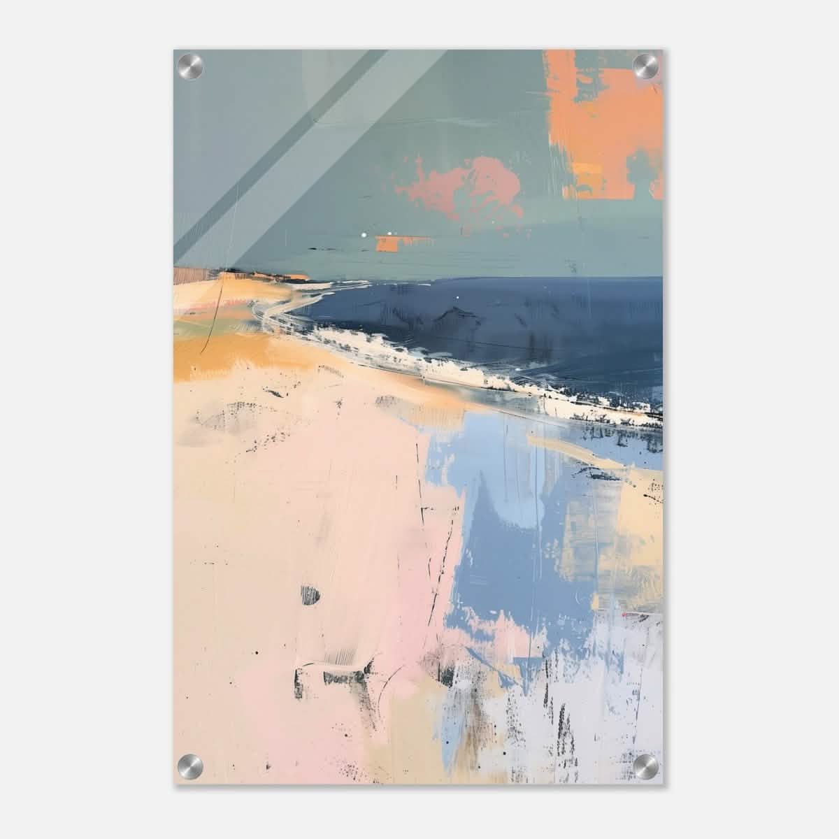 Da Vinci Abstract Art Wall art print - Acrylic Print - 40x60 cm / 16x24″ -