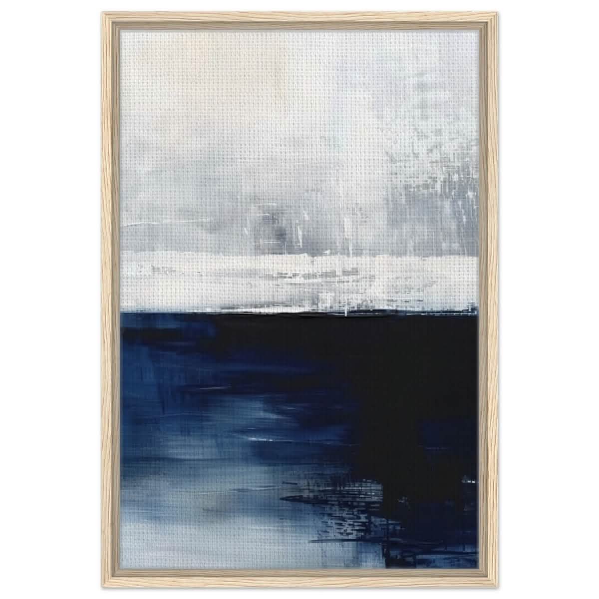 Da Vinci Abstract Art Wall art print - Framed Canvas - 50x75 cm / 20x30″ - Wood frame