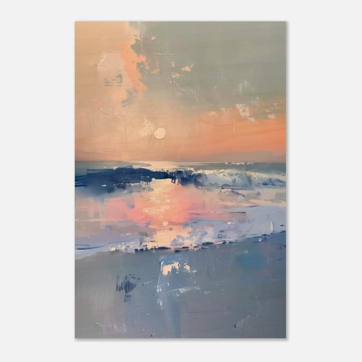 Da Vinci Abstract Art Wall art print - Wood Prints - 30x45 cm / 12x18″ -