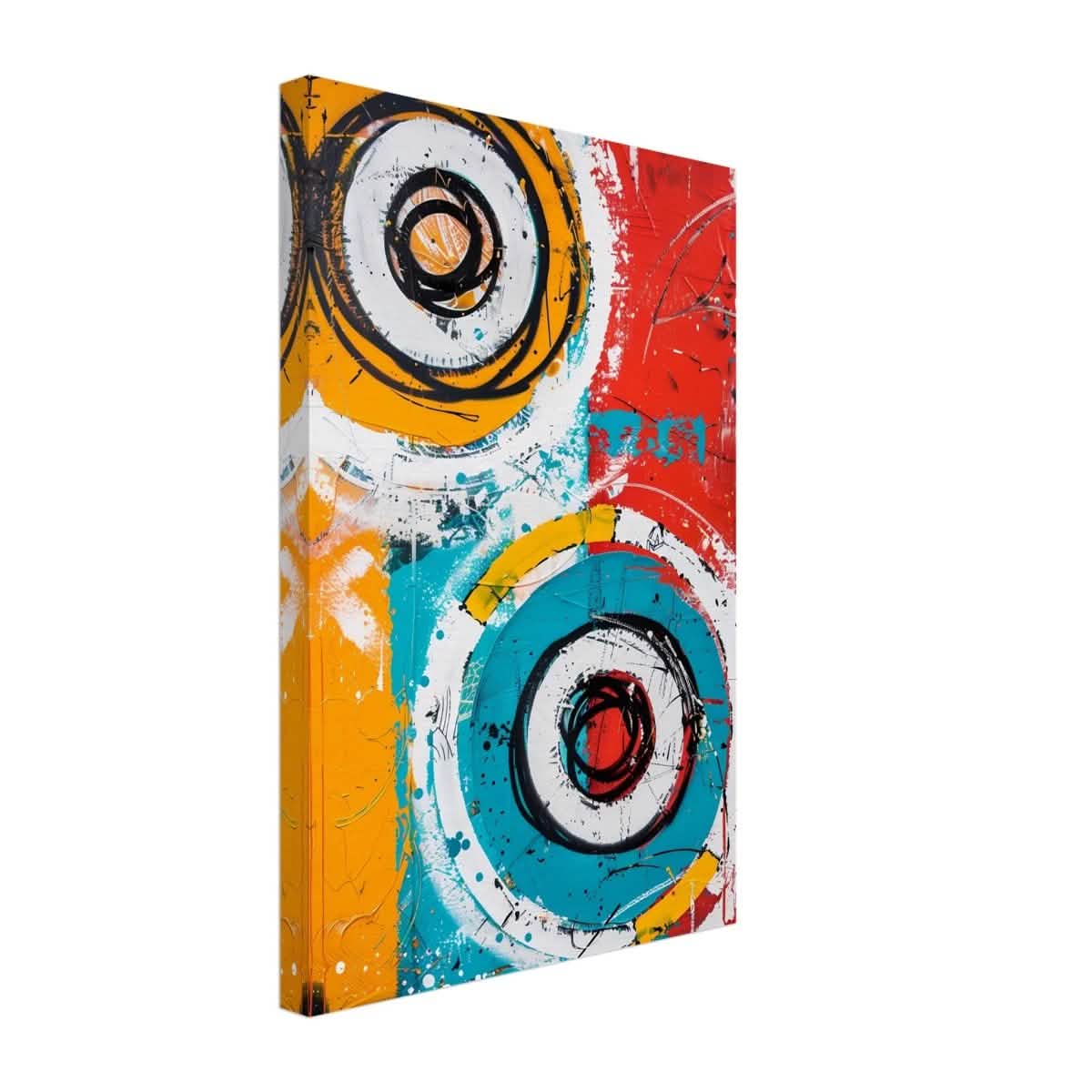 Da Vinci Abstract Art Wall art print - Canvas - 30x45 cm / 12x18″ -