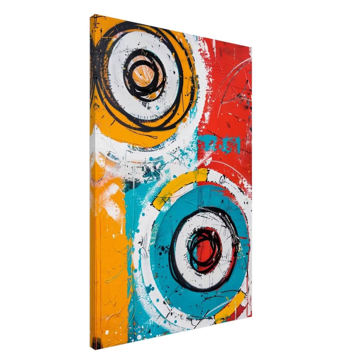 Da Vinci Abstract Art Wall art print - Canvas - 60x90 cm / 24x36″ -