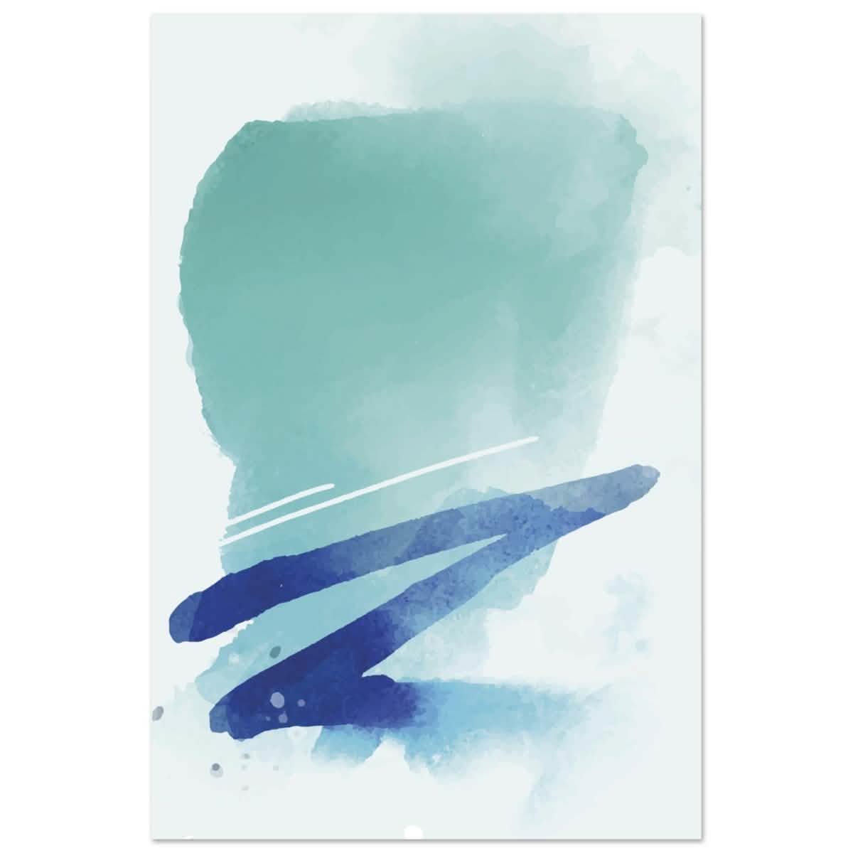 Da Vinci Abstract Art Wall art print - Aluminum Print - 50x75 cm / 20x30″ -