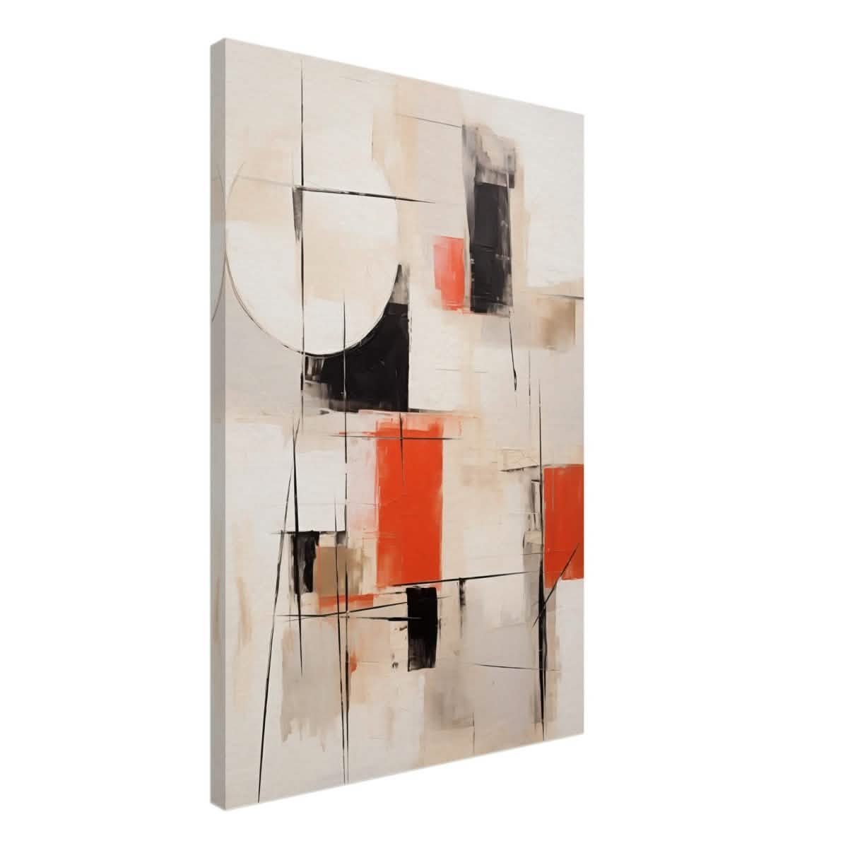 Da Vinci Abstract Art Wall art print - Canvas - 50x75 cm / 20x30″ -