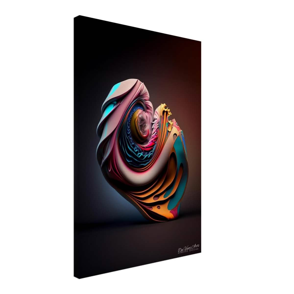 Da Vinci Abstract Art - Canvas - 50x75 cm / 20x30″ - Thick