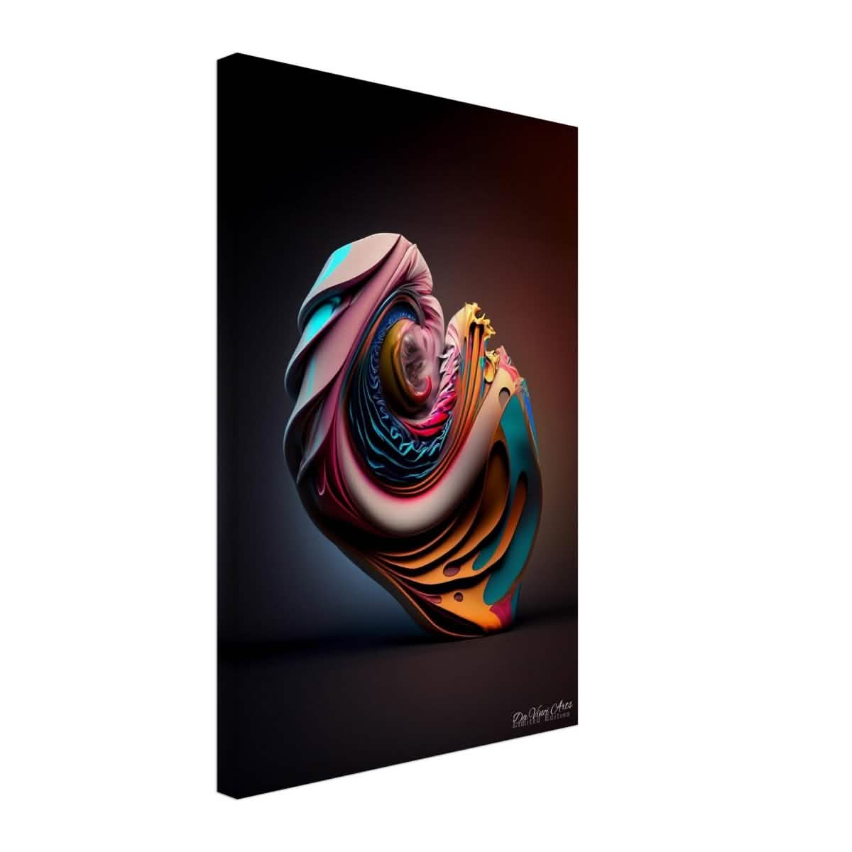 Da Vinci Abstract Art - Canvas - 40x60 cm / 16x24″ - Thick