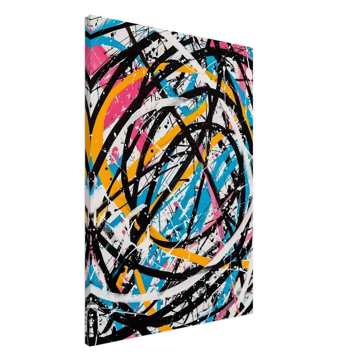 Da Vinci Abstract expressionism Wall Art - Canvas - 70x100 cm / 28x40″ - Thick