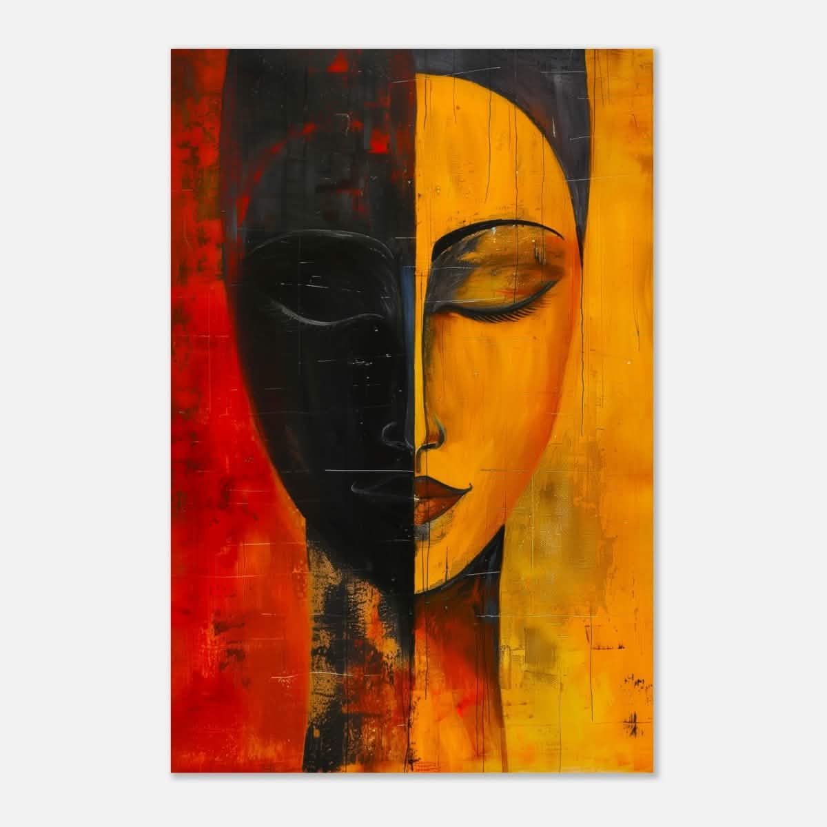 Da Vinci Abstract Geometric Wall art print - Aluminum Print - 30x45 cm / 12x18″ -