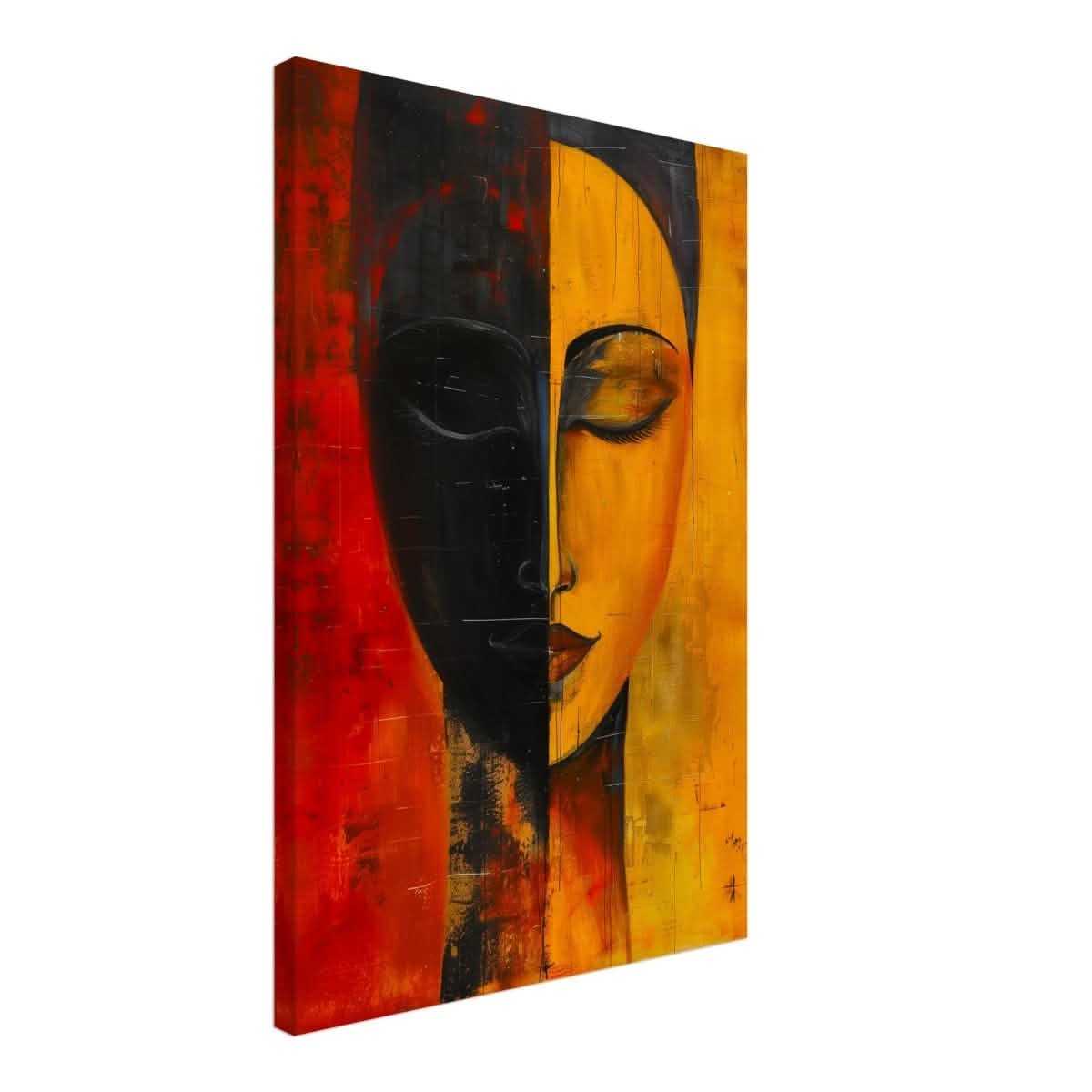 Da Vinci Abstract Geometric Wall art print - Canvas - 50x75 cm / 20x30″ - Thick