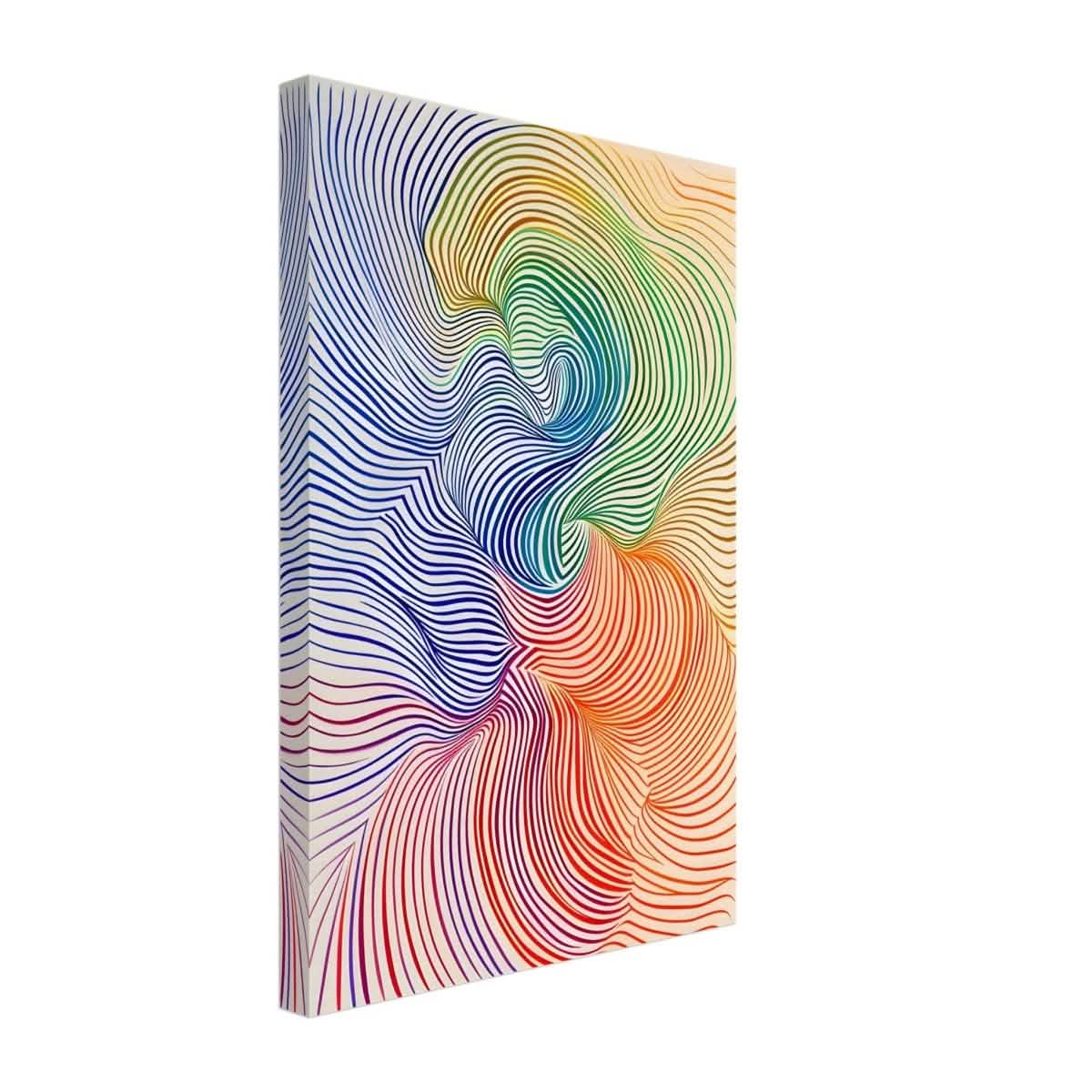 Da Vinci Abstract Minimalist Art - Canvas - 30x45 cm / 12x18″ - Slim