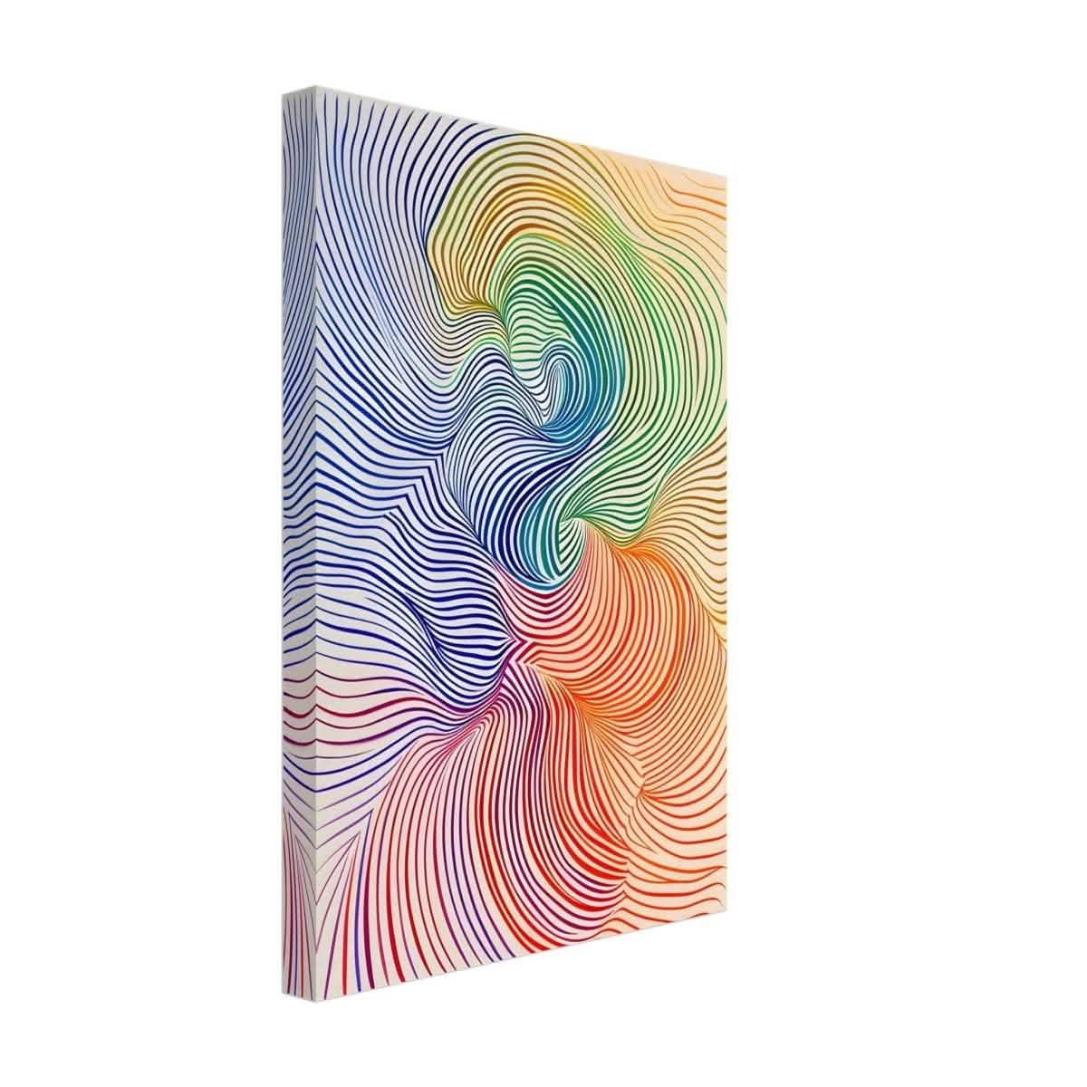 Da Vinci Abstract Minimalist Art - Canvas - 30x45 cm / 12x18″ - Thick